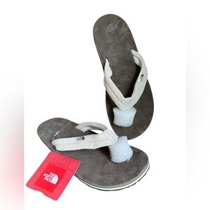 THENORTH FACE WOMEN’S LEATHER FLIP FLOP BROWN LABEL NWT SZ 9